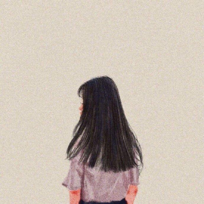 唯美气质高冷女生背影头像大全