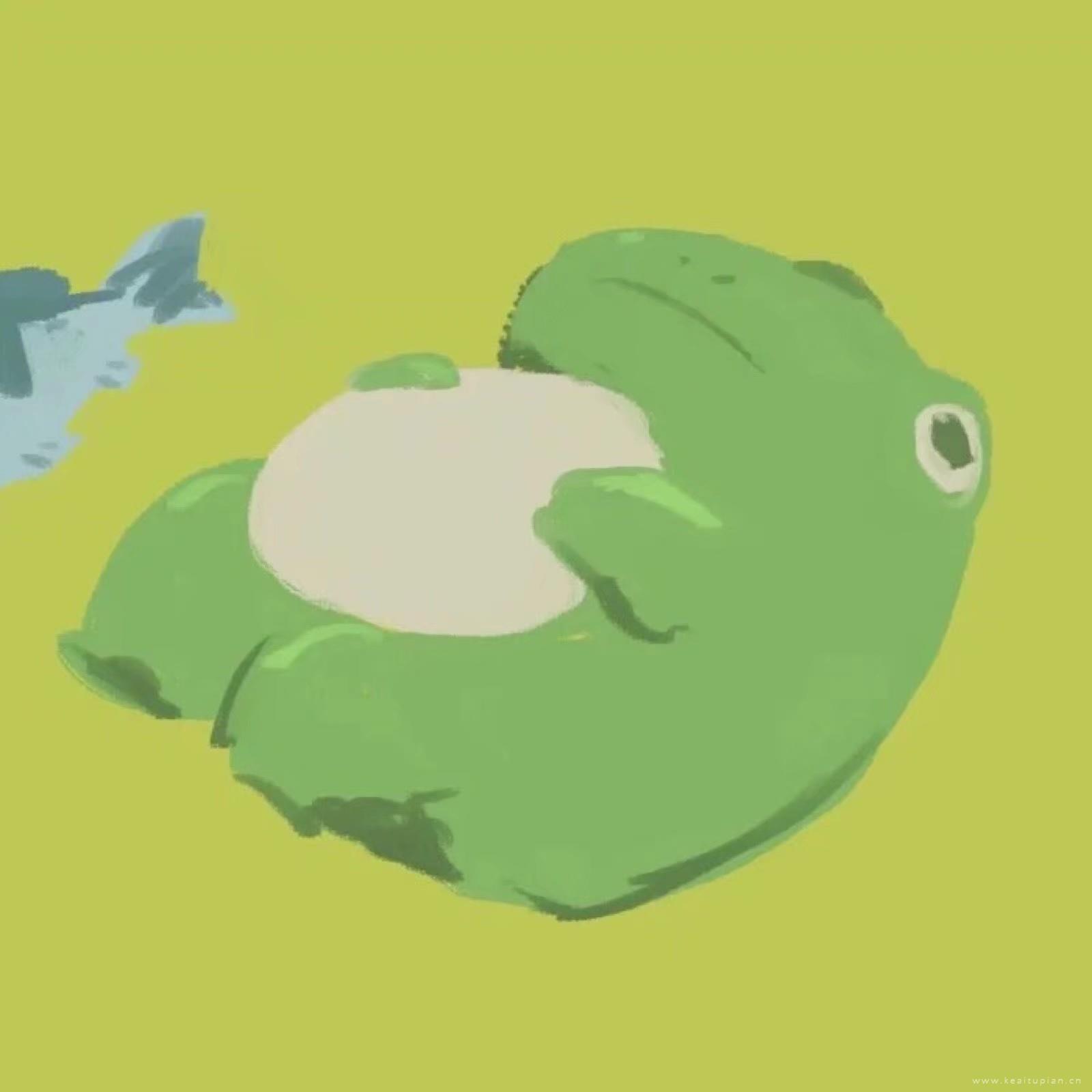 双人卡通动物头像图片