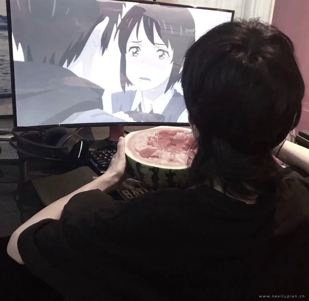 独一无二的真人情头/ 我还在等你头像图片