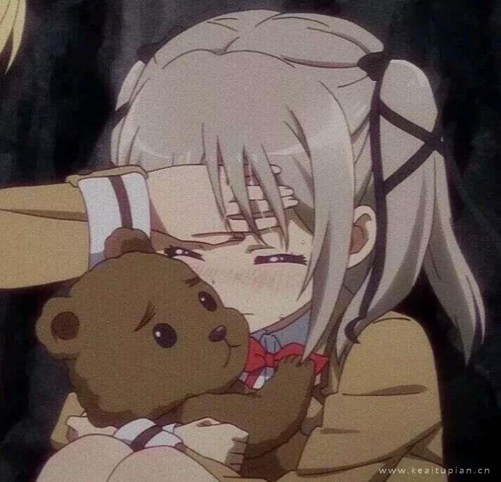 池瑶|动漫高清自截可爱三人闺蜜 单向的奔赴毫无意义头像图片