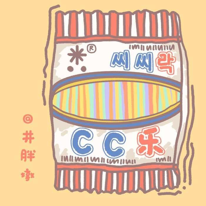 可爱好看的零食包装袋高清头像图片