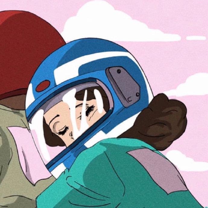 炫酷机车男女情侣头像