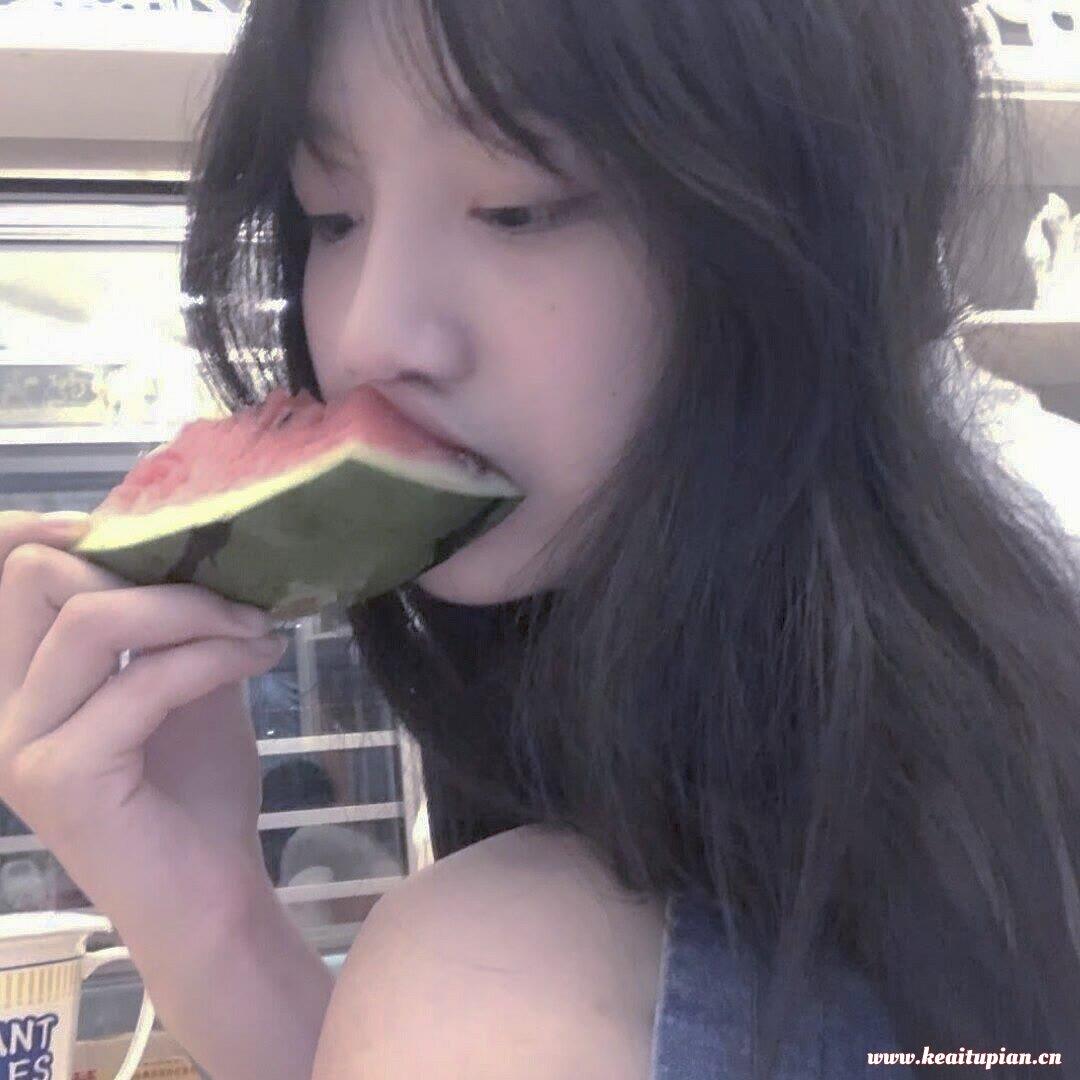 沫兮 真人气质唯美高清女生 闲看你时风也醉头像图片