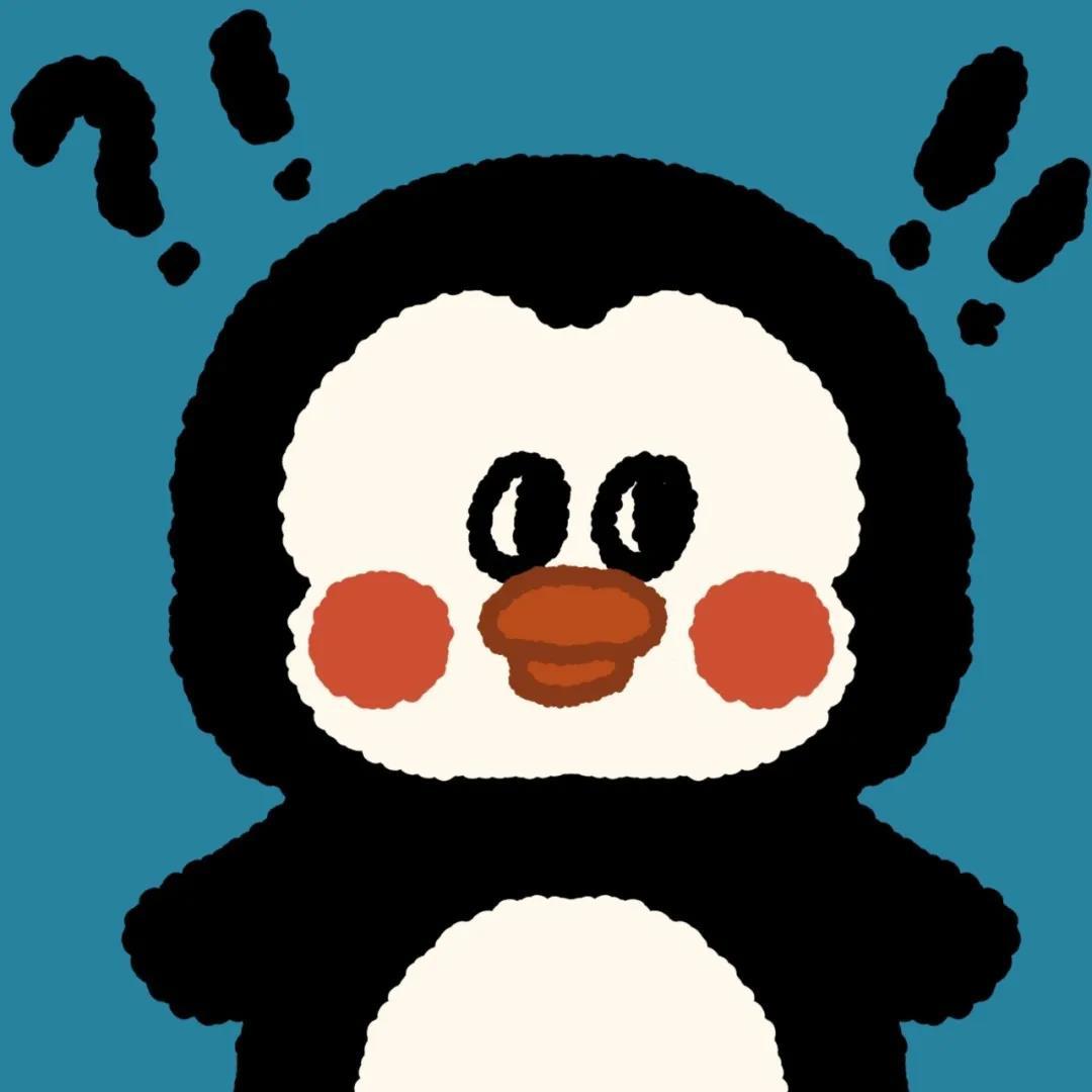 小朋友你是否有很多问号？卡通动物问号头像图片