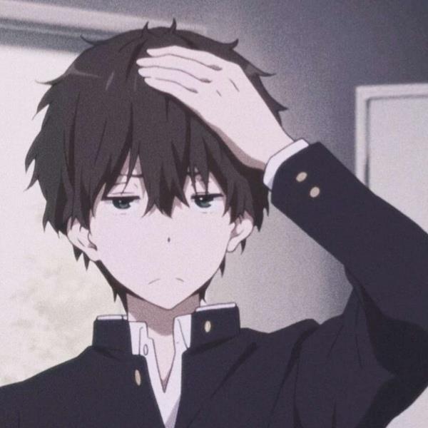 超好的男头推荐，动漫名：冰菓头像图片