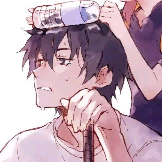 有点甜动漫情侣头像图片