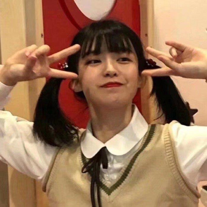 暖色系女头☆今天有没有“我可以~”头像图片