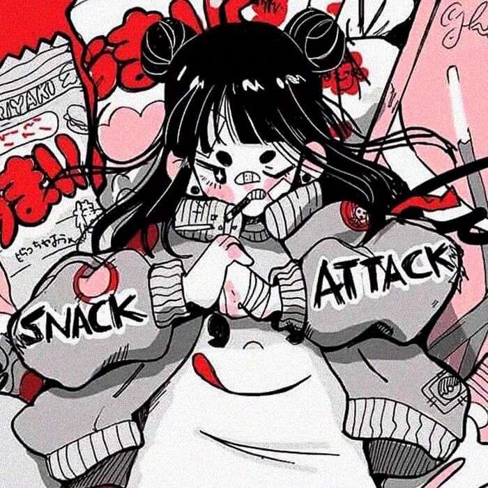 手绘精致画报风女头(二传)头像图片