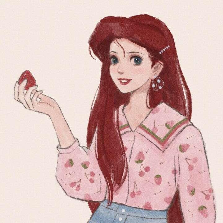 超好看的迪士尼公主版本，你爱了吗？头像图片