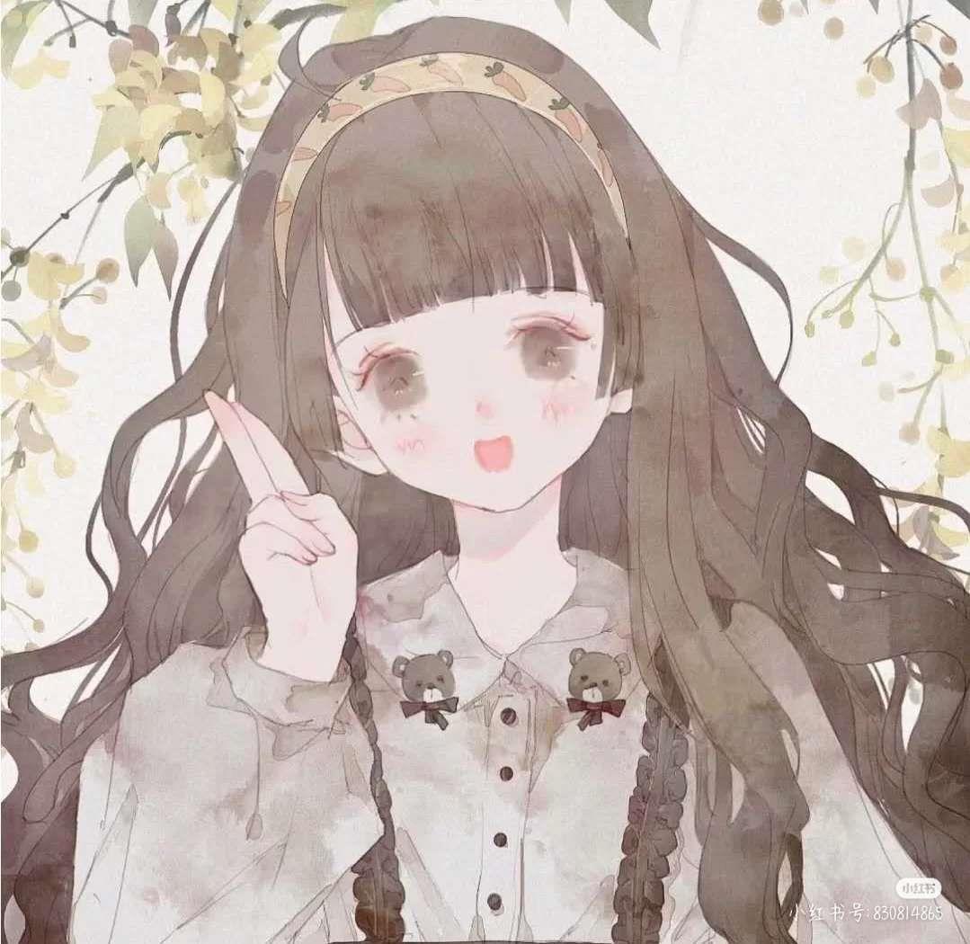 江野女生动漫头像图片