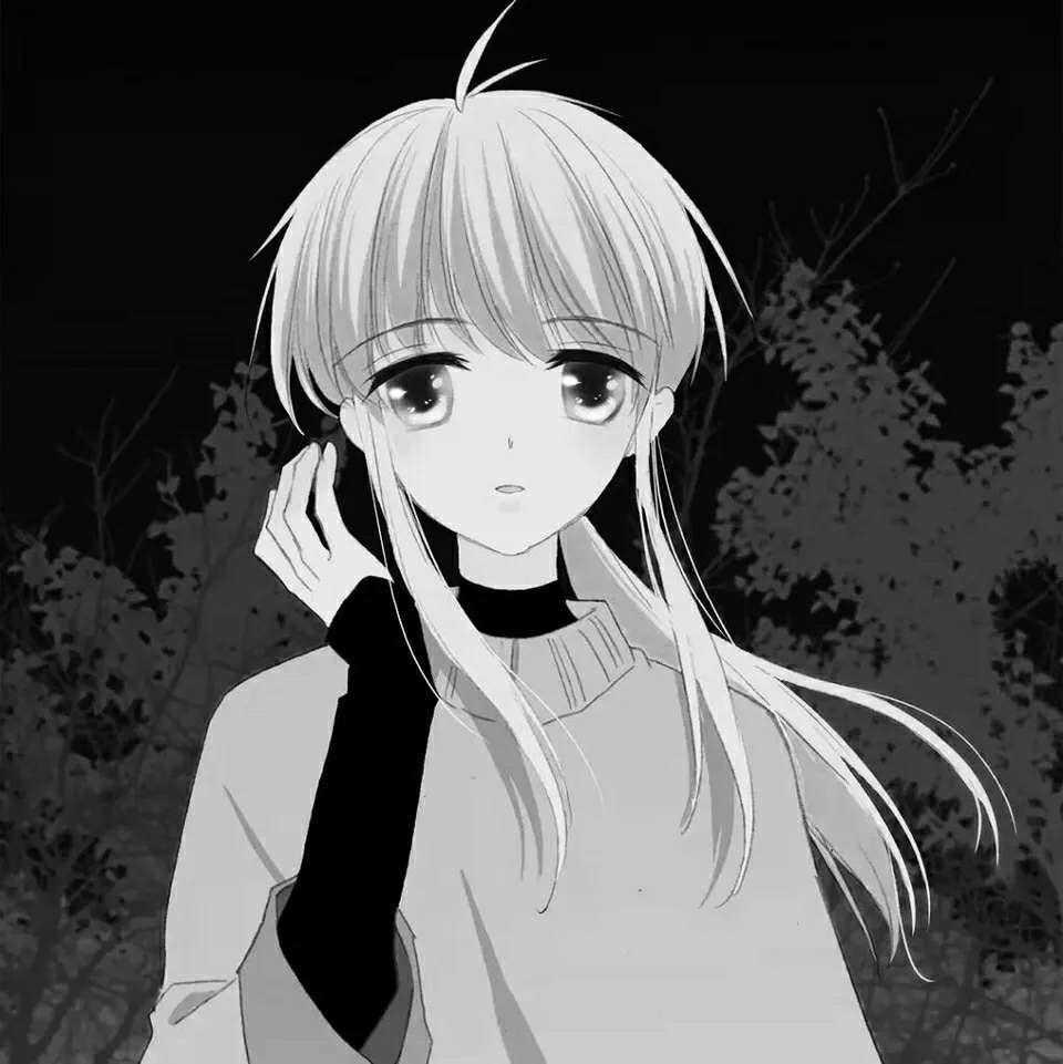 动漫闺蜜，动漫女生，唯美动漫头像图片