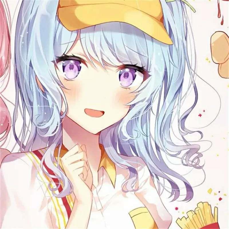 动漫闺蜜，动漫女生，唯美动漫头像图片