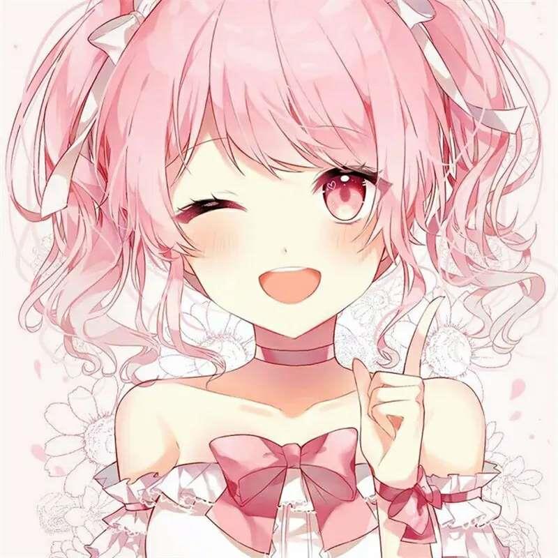 动漫闺蜜，动漫女生，唯美动漫头像图片