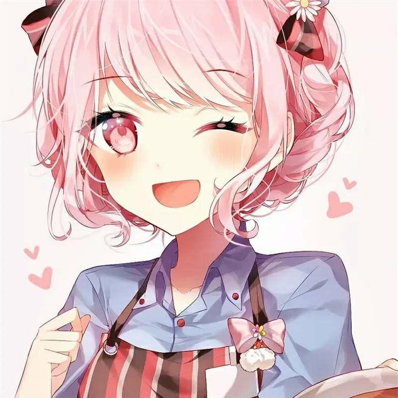 动漫闺蜜，动漫女生，唯美动漫头像图片