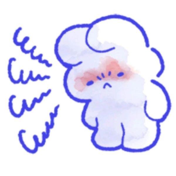 宝贝兔兔表情包。头像图片