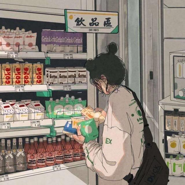 超精致动漫闺蜜，求上推啊头像图片