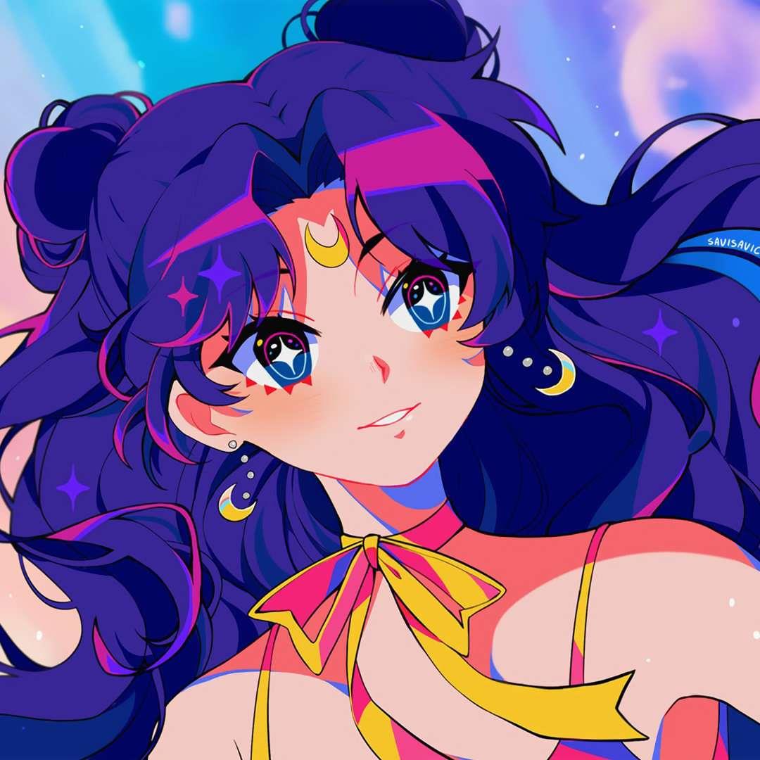 美少女战士头像图片