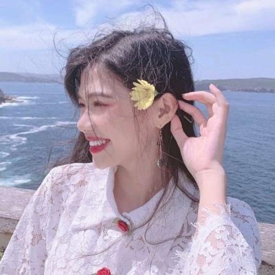 女生海边头像小清新气质