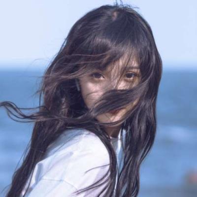 女生海边头像小清新气质