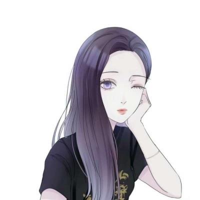 女生头像卡通可爱简单