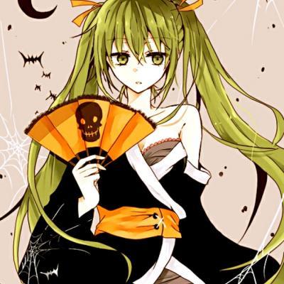 女生万圣节头像动漫大全