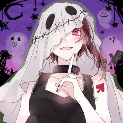 女生万圣节头像动漫大全