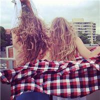 欧美女生闺蜜头像