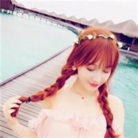 韩系原宿风彩色发型美女头像