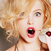 欧美红唇性感美女头像