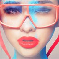 欧美红唇性感美女头像