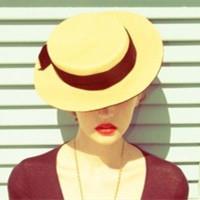 欧美红唇性感美女头像