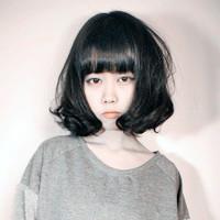 可爱短发女生QQ头像