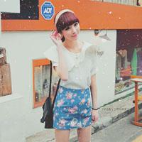 小清新可爱女生QQ头像