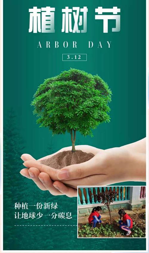 幼儿园植树节宣传图片 幼儿园植树节主题活动