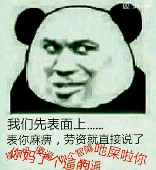 熊猫人变身表情包|熊猫人变脸表情包