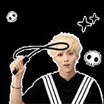 鹿晗帅的图片 鹿晗表情包图片