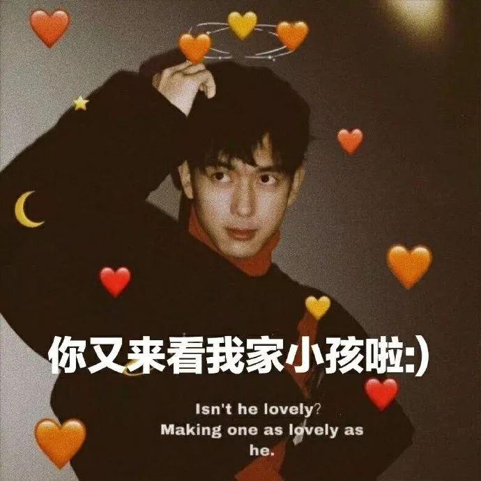 韩商言热门动态表情包图片