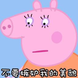 小猪佩奇可爱的动态表情包系列图片