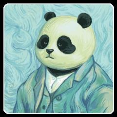 可爱熊猫滚滚卡通表情包系列