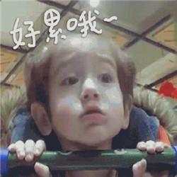 萌娃动图表情包图片