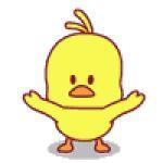 可爱的小黄鸭微信qq表情包图片