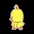 可爱的小黄鸭微信qq表情包图片