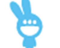 小小蓝兔的可爱搞笑图片