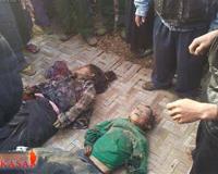 缅甸果敢缅军屠杀图片