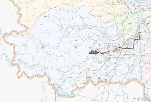 北京地铁线路图 各区地铁线路图