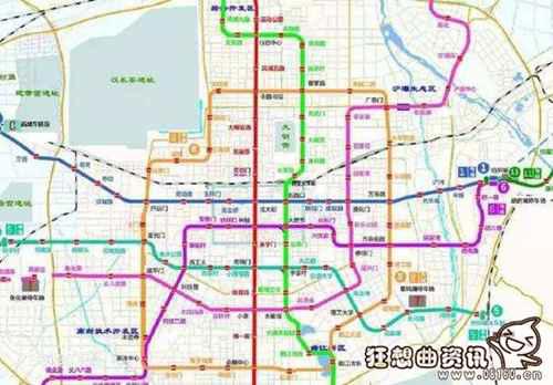 西安未来18条地铁规划图