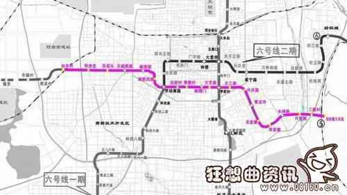 西安未来18条地铁规划图