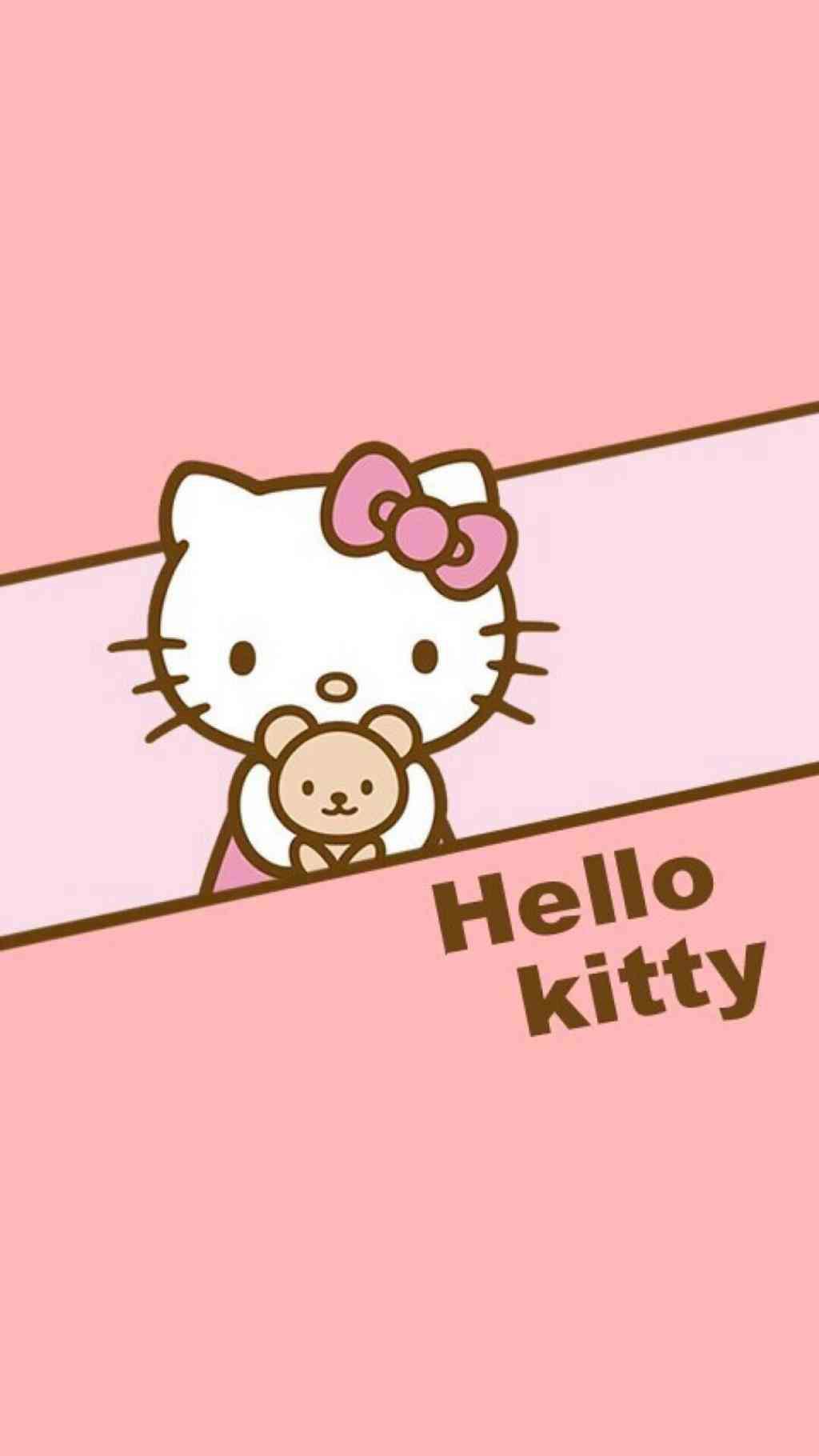 hello kitty可爱卡通形象iphone壁纸