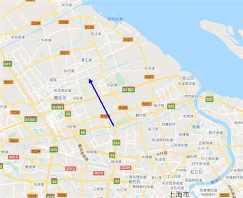 上海市S7沪崇高速公路二期继续建设 上海高速公路地图