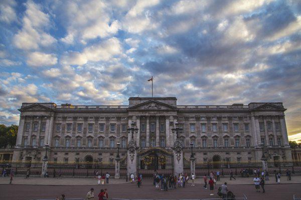 英国白金汉宫风景图片